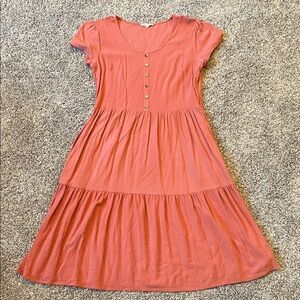 Tea n Rose Dusty Pink Dress